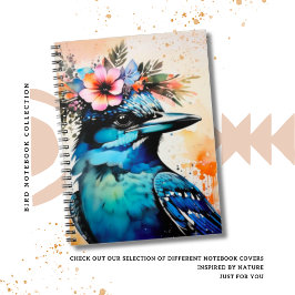 Boho Bird Notebook Journal ノートブック