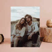 Boho Black & 金ゴールドYes予算の写真結婚を掲載 招待状