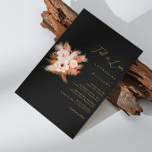 Boho Bliss:愛の秋結婚。 招待状