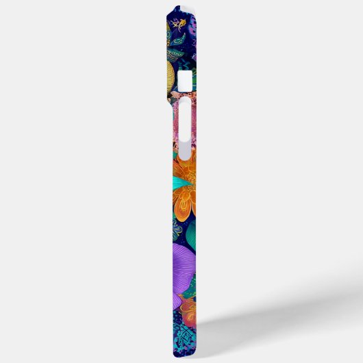 Boho Bloom Mandala Floral iPhone Case Case-Mate iPhoneケース (裏面 / 左)