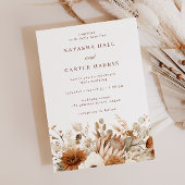 Boho Blooms Wedding 招待状