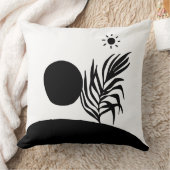 boho bohemian floral sun moon クッション (ブランケット)