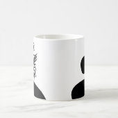 boho bohemian floral sun moon コーヒーマグカップ (中央)