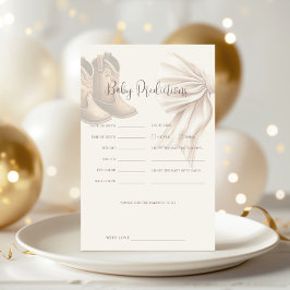 Boho BootsまたはBows Genderがベビー予測を明らかにする