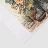 Boho Boots多肉質ブーケをデコページ用に 薄葉紙 (詳細)