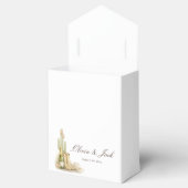 Boho Boots & Bubbly Neutral Baby Shower Thank You  フェイバーボックス (オープン)