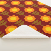 Boho Botanica Sherpa Blanket シェルパブランケット (3/4)