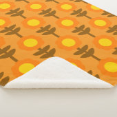 Boho Botanica Sherpa Blanket シェルパブランケット (3/4)