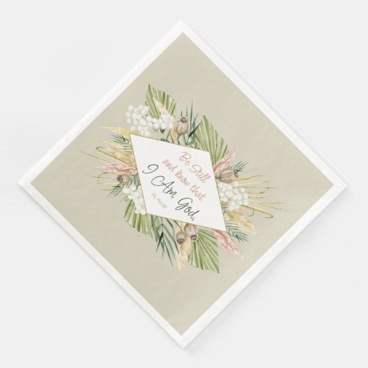 Boho Botanical 「Be Still & Know」バイブル・バース (コーナー)