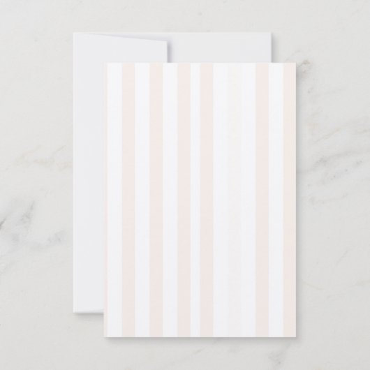 Boho Bow appreciation party grateful party  招待状 (裏面)