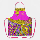 BOHO BRAIDはっきりしたデザインバージョン2エプロン エプロン (正面)