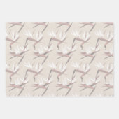 Boho Bride-Set C、トロピカルロマンスギフトラップ ラッピングペーパーシート (正面)