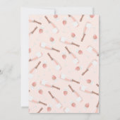 Boho BrunchとBubbly Bridal Shawerの招待 招待状 (裏面)