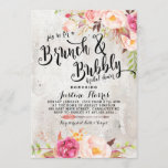 Boho Brunch and Bubbly Bridal Shawer Invitation 招待状<br><div class="desc">Boho Brunch and Bubbly Bridal Shawer Invitation</div>