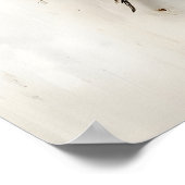 Boho Bumblebee Print, Bee Spring Printable Wall ポスター (角)