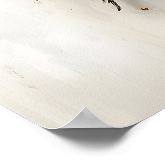 Boho Bumblebee Print, Bee Spring Printable Wall ポスター (角)