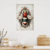 Boho Bumblebee Print, Bee Spring Printable Wall ポスター (キッチン)