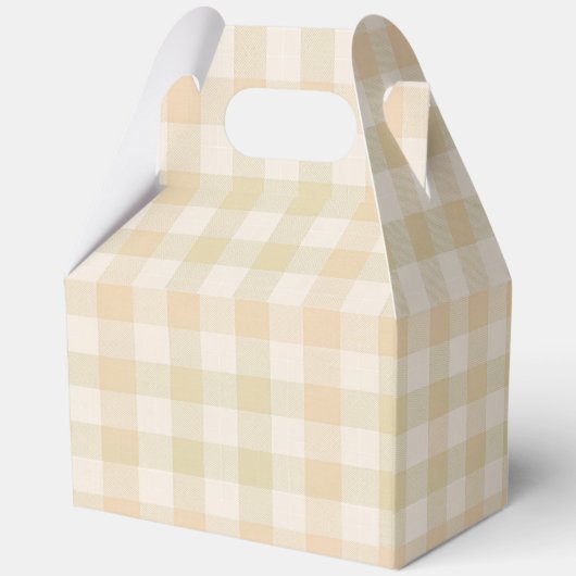 Boho Bunny Neutral Baby Shower Favour フェイバーボックス (裏面)