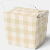 Boho Bunny Neutral Baby Shower Favour フェイバーボックス (裏面)