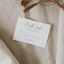 Boho Burntオレンジ色の書結婚道