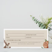 Boho Businessロゴギフト券 (スタンド正面)