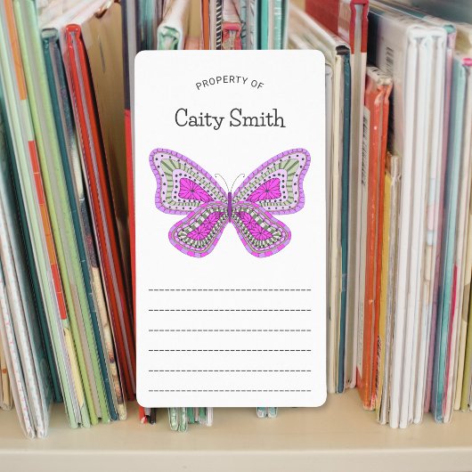 Boho Butterflyプロパティ ラベル