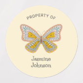 Boho Butterfly property of ラベル (デザイン1)