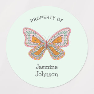 Boho Butterfly property of ラベル