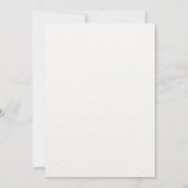 Boho Cactus Baby Shower 招待状 (裏面)