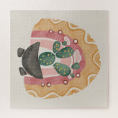 Boho Cactus Rainbow: Desert 鮮やか Vibes ジグソーパズル (横)