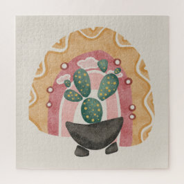 Boho Cactus Rainbow: Desert 鮮やか Vibes ジグソーパズル