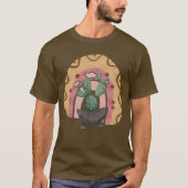 Boho Cactus Rainbow: Desert 鮮やか Vibes Tシャツ (正面)