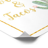 Boho Cactus Tacoの取り組み必要なのは愛とタコスだけだ ポスター (角)