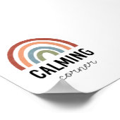 Boho Calmingコーナーポスター ポスター (角)