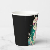 Boho Cartoon Unicorn赤ちゃんシャワー 紙コップ (右)