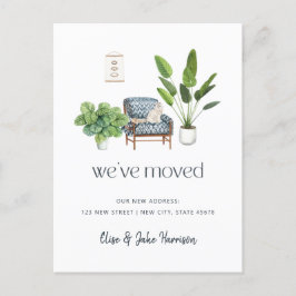 Boho Catの引っ越し案内 ポストカード