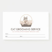 Boho Cat Groomer ポストイット (正面)