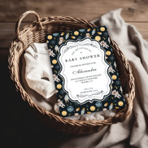 Boho Celestial Animal Baby Shower