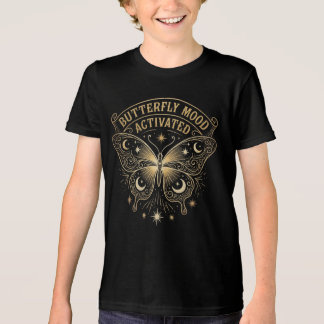 Boho Celestial Butterfly“Butterfly Mood Activated” トライブレンドＴシャツ