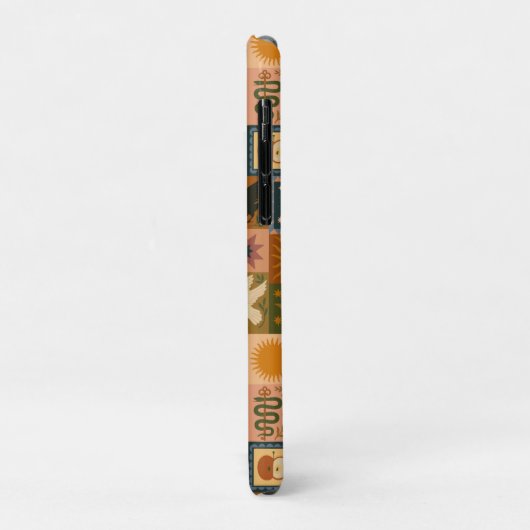 Boho Celestial | Retro Sun & Moon Case-Mate iPhoneケース (裏面/左)