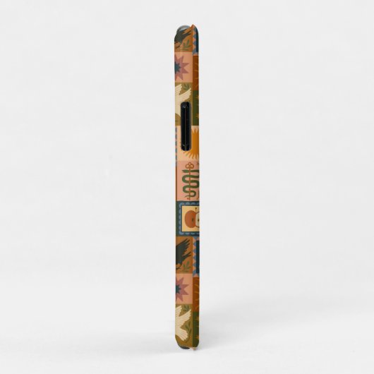 Boho Celestial | Retro Sun & Moon Case-Mate iPhoneケース (裏面/右)