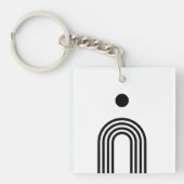 Boho Celestial Sun キーホルダー (正面)