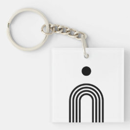 Boho Celestial Sun キーホルダー