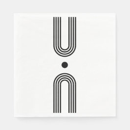 Boho celestial Sun スタンダードランチョンナプキン