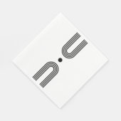 Boho celestial Sun スタンダードランチョンナプキン (角)