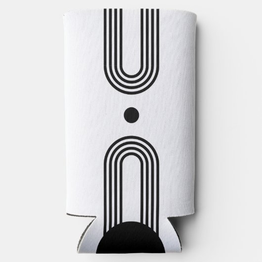 Boho celestial Sun スリム缶クーラー (裏面)