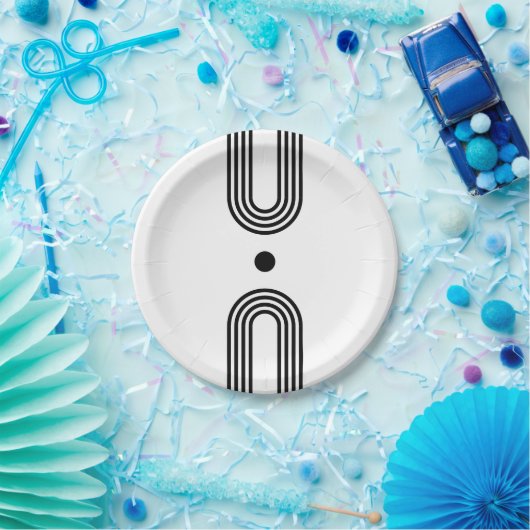 Boho celestial Sun ペーパープレート (パーティー)