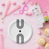 Boho celestial Sun ペーパープレート (パーティー)