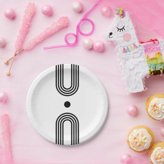 Boho celestial Sun ペーパープレート (パーティー)