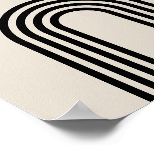 Boho Celestial Sun ポスター (角)